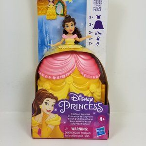 Fashion Surprise Princess 10 pcs ages 4+ Belle great as a cake toper